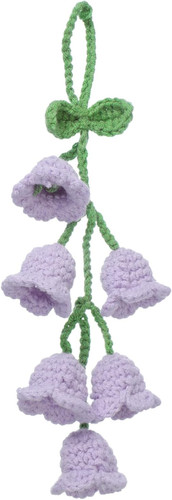 Crochet car hanging accessory - car,