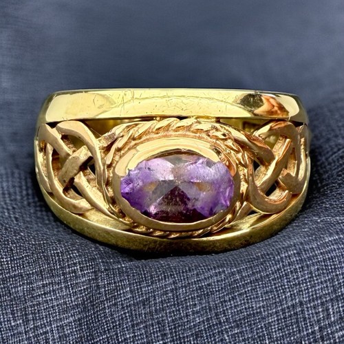 Vintage clogau amethyst ring - clogau,