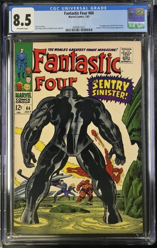 1967 fantastic four cgc - #64,
