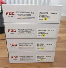 4 x Yellow Toner Cartridge For