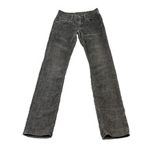 Levi's 511 Mens Speckled Corduroy Jeans Tapered Stretch W27 L32 Grey / Brown