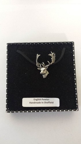 A63 fallow deer head motif - deer,