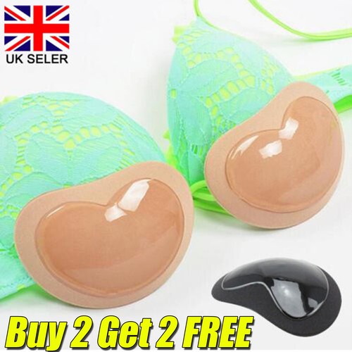 Silicone gel bra pads - gel, up