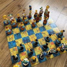 The Simpsons Chess Set Tin