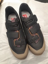 Sidi Asper Vel MTB Mountain Bike Commute Gravel SPD Cycling Shoes Size 42 Black 