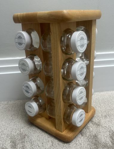 Spice rack rotating - spice,