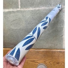 Schumacher Leaf Stripe Marine