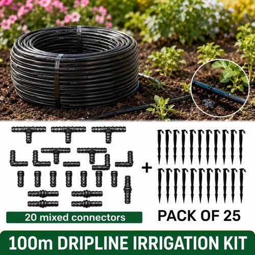 100m drip line - 100m, irrigation