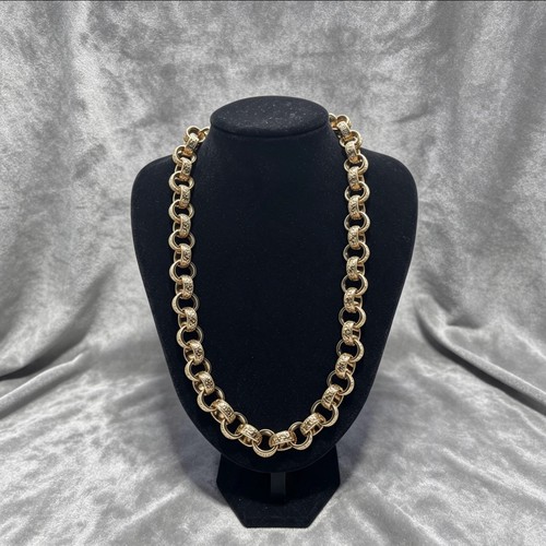 Large 15mm heavy gold - 26”,