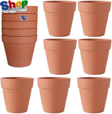12Cm Clay Pot - 12 Pack Large