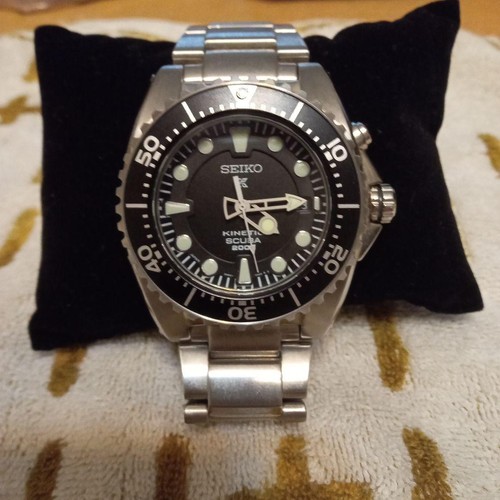 Seiko kinetic scuba 5m62 0bl0 - scuba,