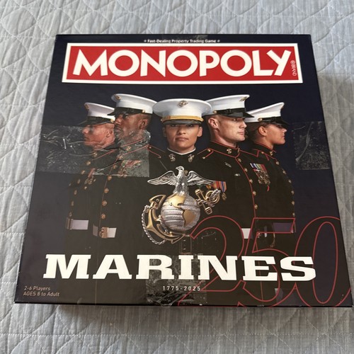 Monopoly marines 250th - monopoly,