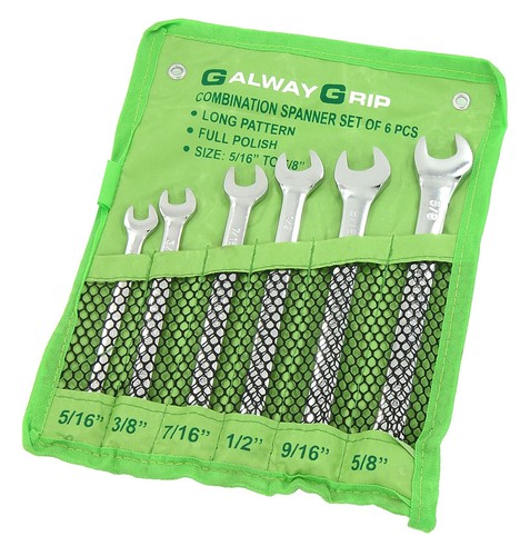 6pc combination spanner set - 6pc,