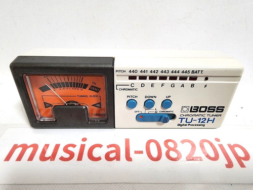 Boss 12h chromatic tuner - tu-12h,