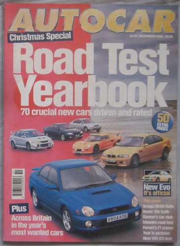 Autocar magazine 27 - magazine, 20-27