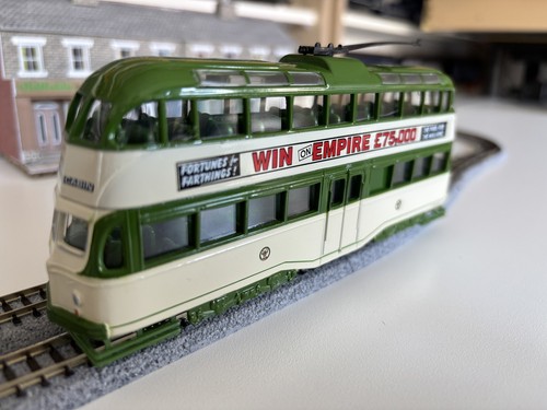Corgi motorised blackpool tram - corgi,