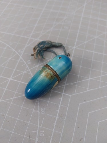 Vintage blue bullet - blue,
