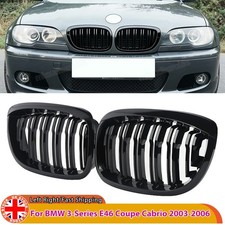 Gloss Black Front Kidney Grill