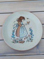 Vintage 70s/80s Purbeck Pottery Gisela Gottschlich design side plate