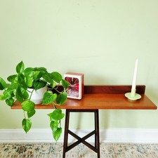 Beaver and Tapley 33 Teak Floating Shelf Long 81 cm Mid Century Retro Danish