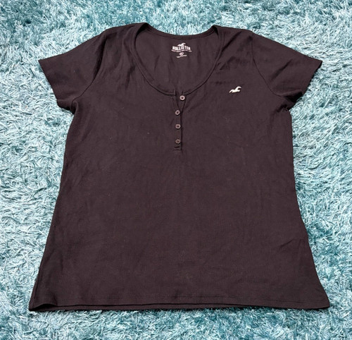 Hollister henley top women xl - ,