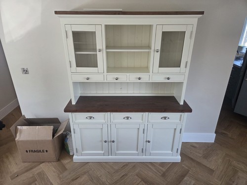 Cream dark wood shaker - wood,