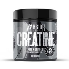 Creatine Monohydrate Powder 300g - Warrior Supplement - Micronised - 60 Servings