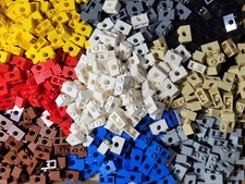 LEGO 3700 Technic, Brick 1 x 2 with Hole Various Colours Pack of 20or 30.