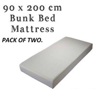 2 X 90cm x 200cm Bunk Bed