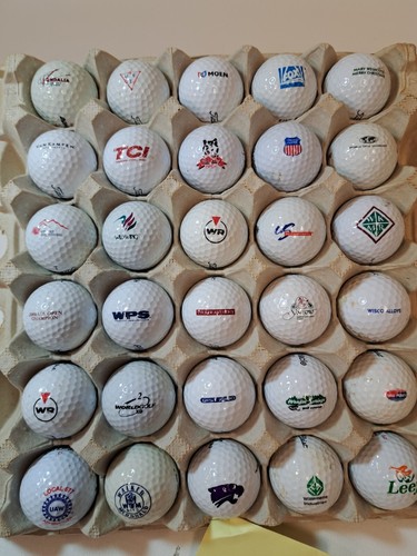 Logo golf balls lot - logo,