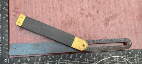 Vintage sliding bevel gauge - sliding,