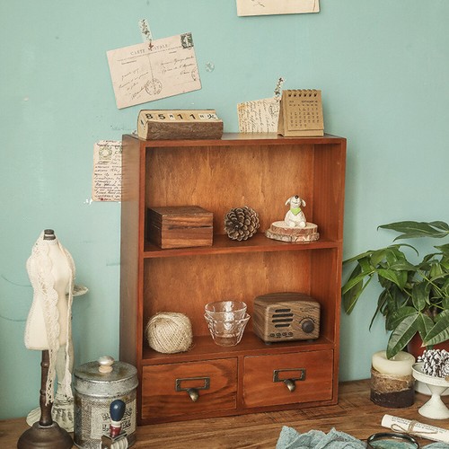 Vintage wall mounted cupboard - wall,