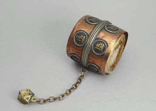Tibetan buddhist prayer wheel - tibetan,