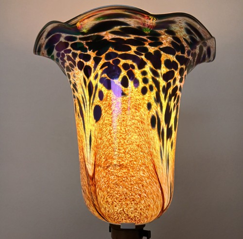 Stunning glass lamp shade - , by