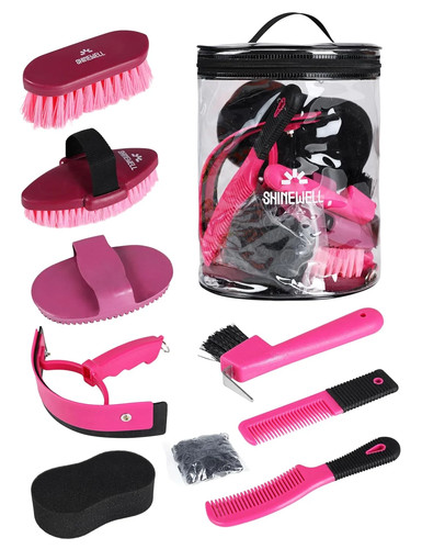 Horse grooming kit complete - kit,,