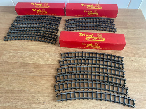Tri ang curved track - track, r195