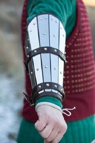 Medieval splint combat bracers - splint,
