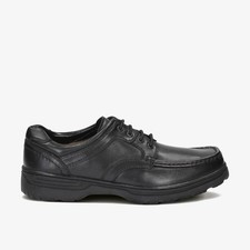 Clarks Mens Line Shore Black