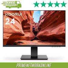 KOORUI 24-Inch FHD Monitor - Ultra-Slim, 75Hz, HDMI/VGA 100% ORIGINAL ⭐⭐⭐⭐⭐