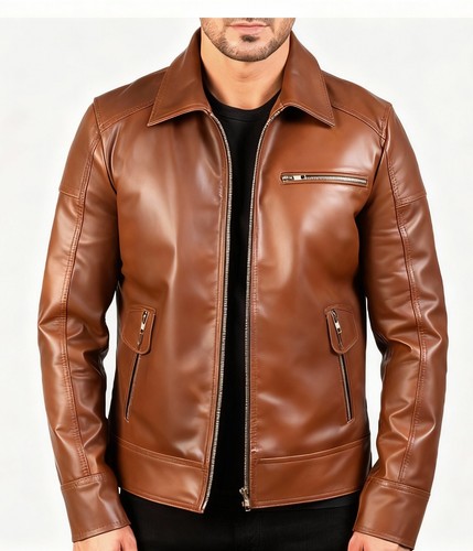 Cafe racer men - men's, leather