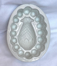 Vintage/Antique Creamware Oval Copeland Jelly Mould With Pineapple Design