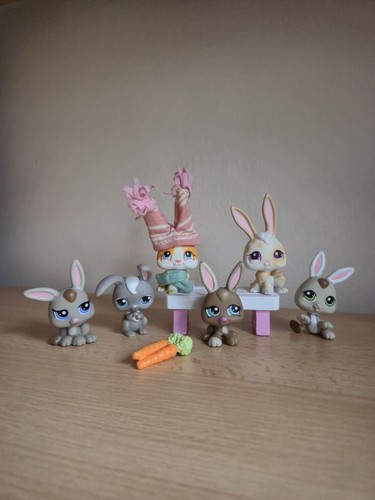 Littlest pet shops - 6, rabbits