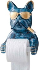 French bulldog resin toilet - bulldog,