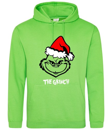 Grinch hoodie xmas grumpy - grinch,