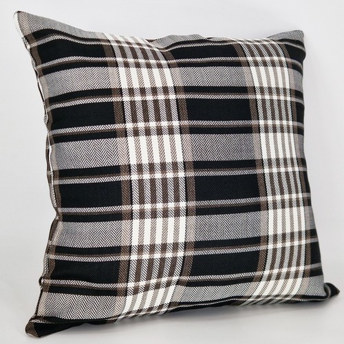 Tartan check cushion cover - tartan,
