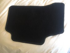 Jaguar XJS black front seat floor mats: Pair 2pc. Great condition.
