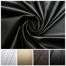 Faux Leather Dress Making Clothing Leatherette Lycra Stretch Fabric PVC Material