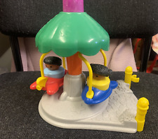 Fisher Price Little People Chair Airplane Ride Roundabout with 2 Figures
