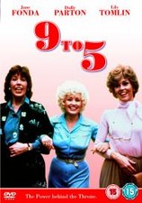 9 to 5 DVD dolly parton/lily tomlin/Jane Fonda - NO CASE INCLUDED...