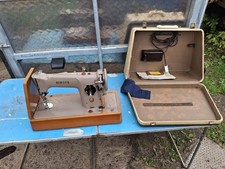 old vintage singer 201K sewing machine electric rare find
